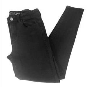 American Eagle Outfitters Girl Skinny Black Jeans